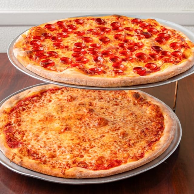 Two 16" Cheese Pizzas Special.