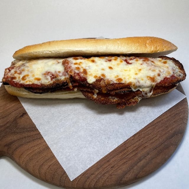 Eggplant Parm Sub.